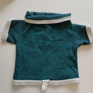 Killer Teal dog shirt